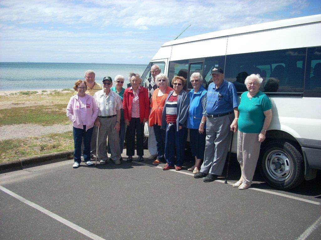 Hastings Cove bus on Queenscliff trip